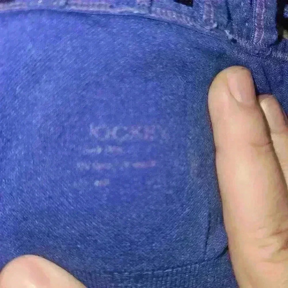 Jockey Womans Blue Padded Sports Bra - Picture 3 of 9